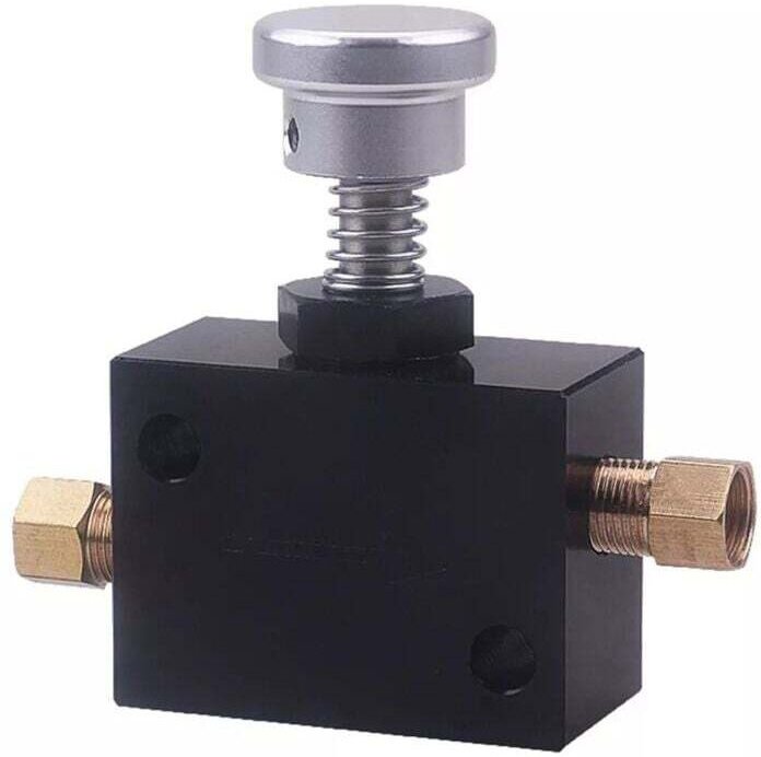 Proportionales hydraulisches Bremsventil mit kurzer Polarisationsverteilung