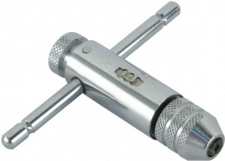 Ratschen-Gewindebohrer- und Schneideisenhalter, Größen 3 bis 6 (Linksdrehung)