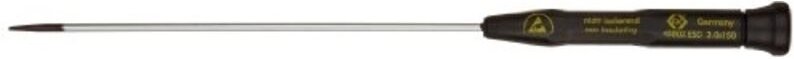 C.K Xonic ESD Schlitz-Schraubendreher Klingenbreite: 3 mm Klingenlänge: 150 mm DIN EN 61340-2