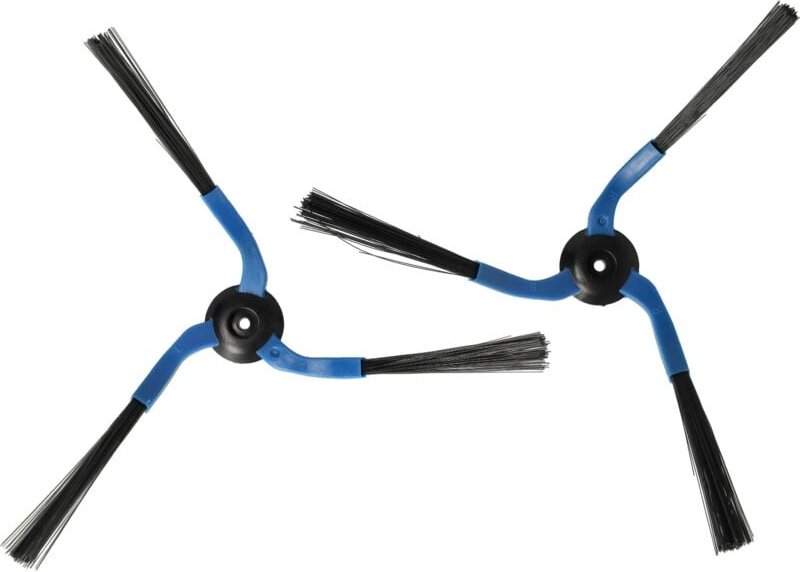 Vhbw - 2x Seitenbürste kompatibel mit Samsung Navibot SR8846 Saugroboter - Reinigungsbürsten Set, links/rechts, schwarz ...