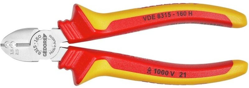 Vde 8315-160 h VDE-Abisolier-Seitenschneider 160 mm