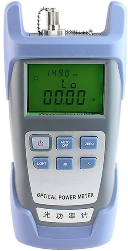 Tigrezy Glasfaser-Photometer, optischer Kabeltester -70 dBm bis +10 dBm