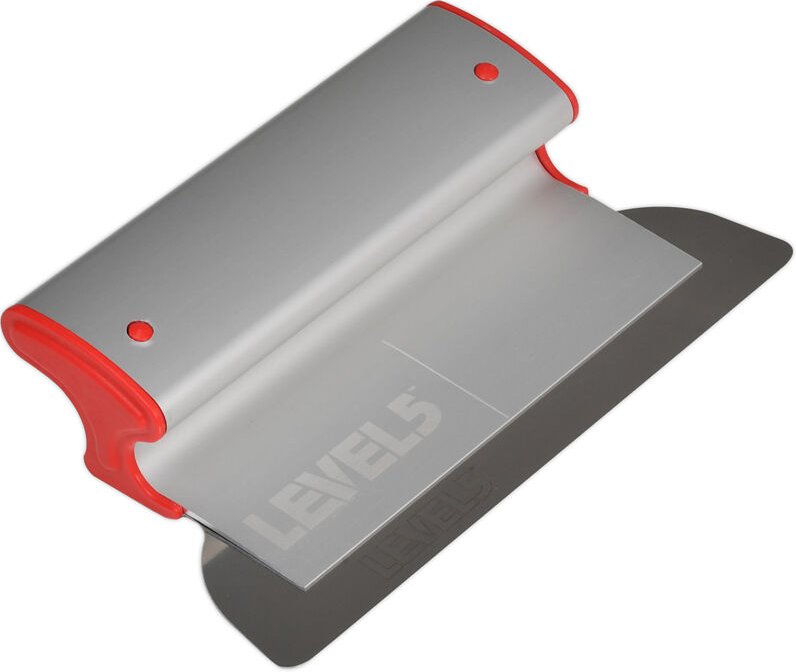 LEVEL5 Flächenspachtel 10"/254mm abgerundet rostfrei 4-910