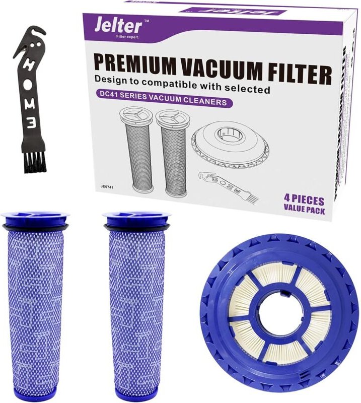 2x FILTER FÜR DYSON DC41 DC65 STAUBSAUGER PRE + FINISH 920769-01 920640-01