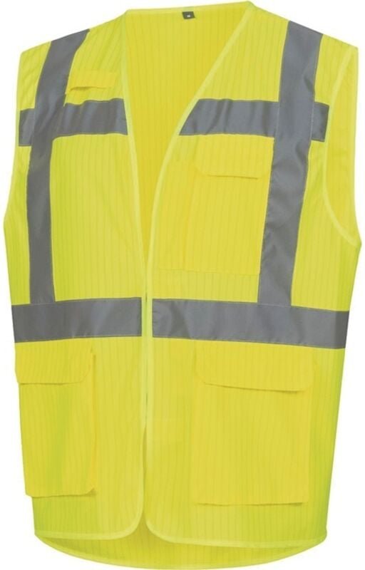 Warnweste 7119 Größe XL neongelb EN ISO 13688/EN ISO 20471/EN 1149