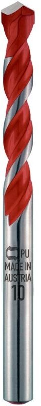 Alpen - Mehrzweckbohrer Profi Multicut Nenn-Ø 10 mm Arbeitslänge 80 mm Gesamtlänge 120 mm zylindrisch