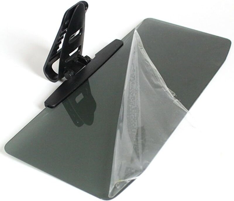 Sonnenblendenverlängerung für Autos, Sonnenschutzabdeckung für die Sonnenblende, blendfreie Sonnenblendenverlängerung fü...