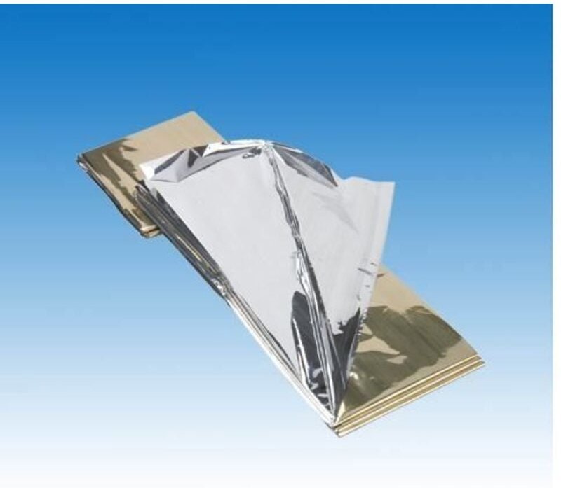 Interunion Rettungsdecke 160x210cm Gold/Silber für Verbandskasten