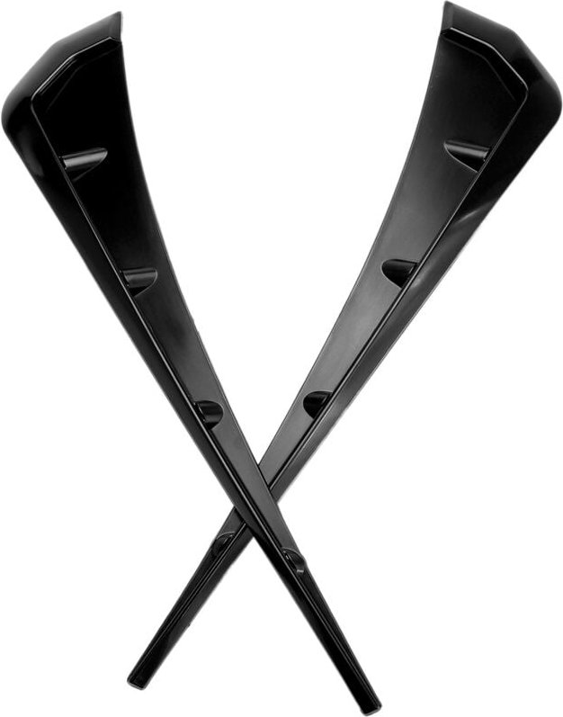 Tlily - Seitliche KotflüGelentlüFtungen für 10Th Gen 2016-2020 Frontpaar GläNzend Schwarz ABS-KotflüGelentlüFtungsabdeck...