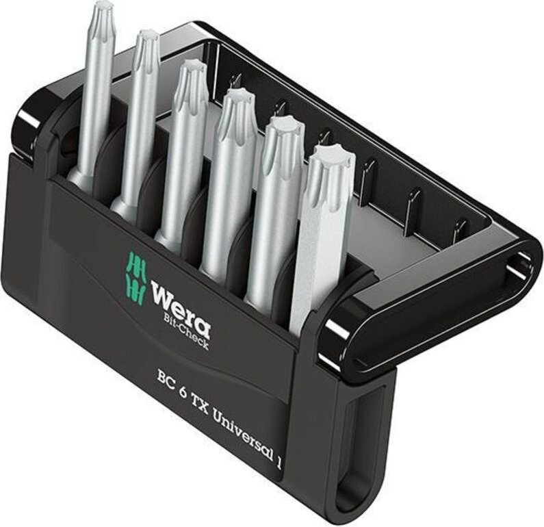 Bit-Set 50mm Bits Mini-Check tx 50 - Wera