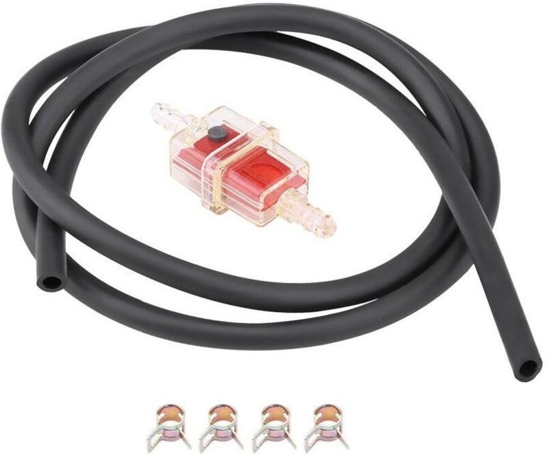 Ej.life - benzinschlauch 6mm,Duokon Leitungsklemmen Kraftstofffilter, 100% brandneue 6mm 1/4 Zoll Motorrad Roller quadra...