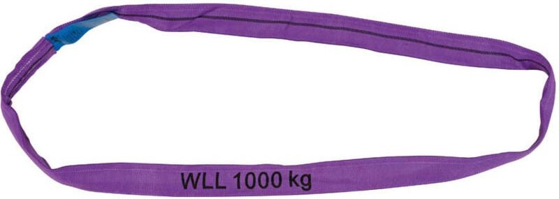 47201224 Rundschlinge Arbeitslast (WLL)=1 t Violett en 1492-1 din 1492-1 - Petex
