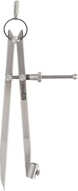 Präzisions-Feder-Spitzzirkel mit Bleistifthalter