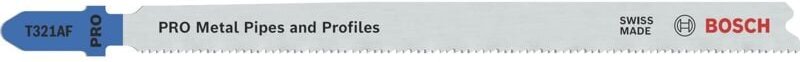T321BF Stichsägeblätter für die Metallbearbeitung, ideal für schnelle & gerade Schnitte, Sägeblätter 5 Stück - Bosch