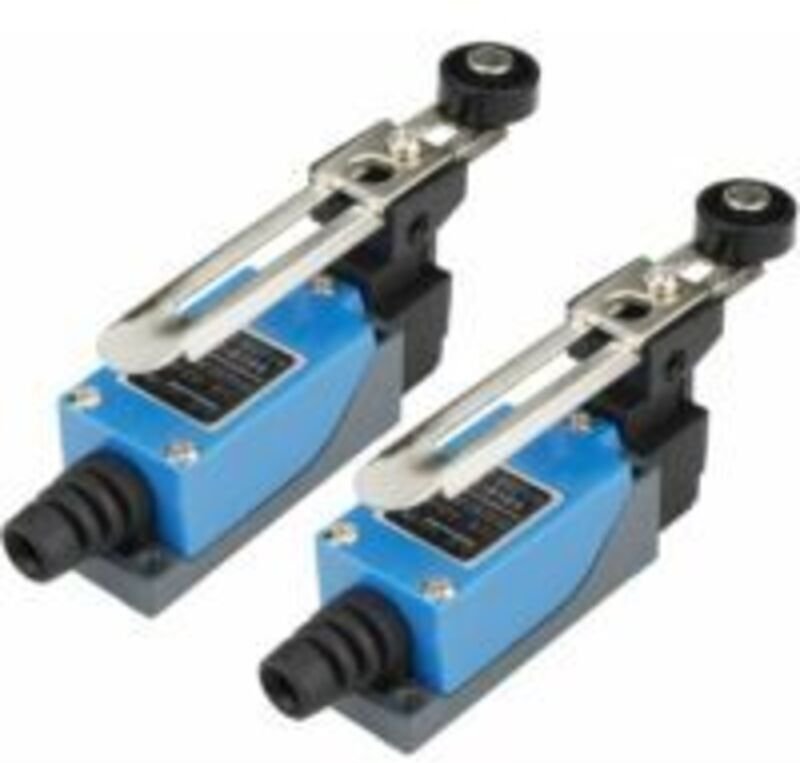 Stück ME-8108 Momentan-Endschalter, Wegschalter, verstellbarer Rollenhebelarm, Arduino-Endschalter NC-NO CNC-Fräse Laser...