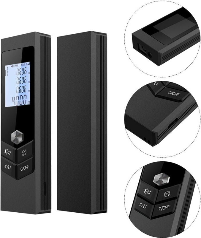 Hochpräziser, tragbarer 60-m-Laser-Entfernungsmesser