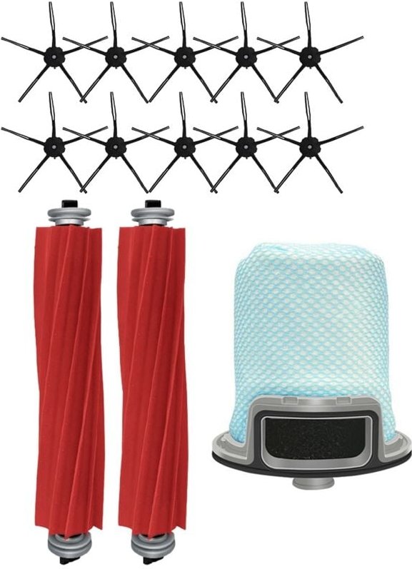 13 stücke Für Roborock S7 T7S T7Plus Staubsauger Teile Staub Sammlung Lade Basis Front Filter Roll Seite Pinsel