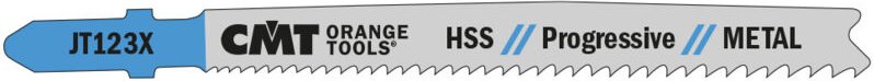 Thumbnail - JT123X-5 5 HSS X METALL-SÄGEBLÄTTER 100x1,2-2,6x21-10TPI (GERADE/FEIN)