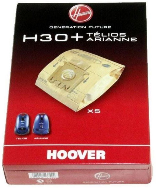 Ersatzteil - 5er Pack Staubsaugerbeutel H30S SENSORY TELIOS ARIANNE - - HOOVER, CANDY
