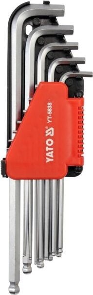 Yato YT-5837 Sechskantschlüssel-Satz of Inbusschlüssel Imperial 12 Stück(e)