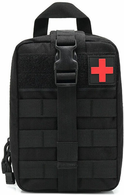 Erste-Hilfe-Set, Survival-Kit, Erste-Hilfe-Tasche, Notfall-Medizintasche für den Arbeitsplatz, Camping (leer),