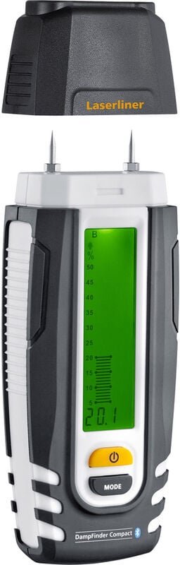 DampFinder Compact Plus Materialfeuchtemessgerät Messbereich Holzfeuchtigkeit (Bereich) - Laserliner