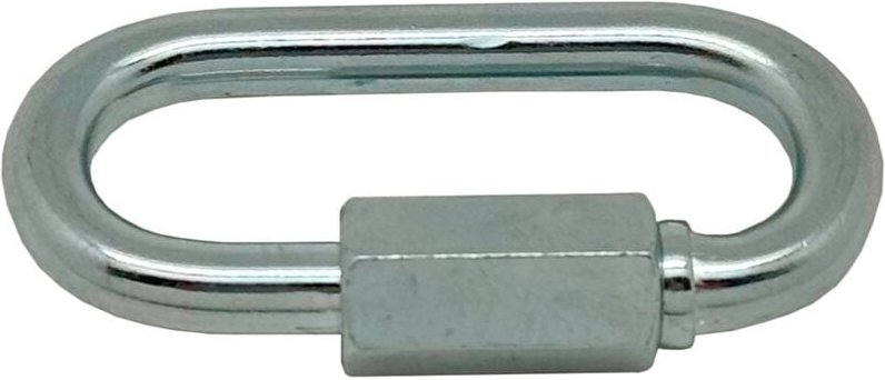 EDM - Schnellverschlussglied 'ESL01' 72x32,5mm, 8mm dick und 7mm Eingang, aus verzinktem Stahl