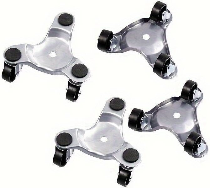 Möbelrollen, 360° drehbare Räder, robuste und langlebige Möbeltransportwerkzeuge, perfekt zum Bewegen von Sofas, Schränk...