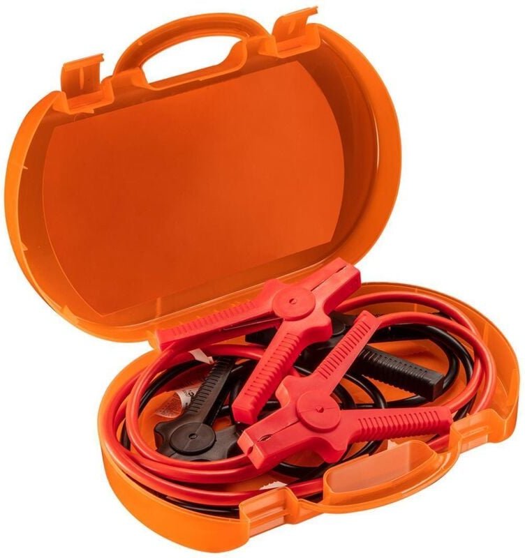 2,5 m Starthilfekabel Überbrückungskabel mit Koffer 200 A