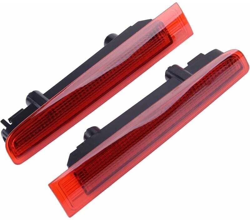 Dritte obere Bremsleuchte hinten für Transporter T5 T6 Caravelle Multivan MK V 2003-2015 7E0945097E 7E0945097F (Rot)