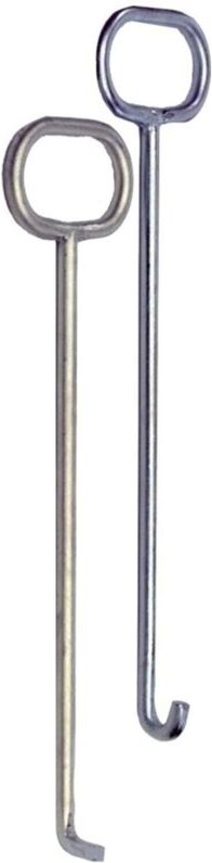 Kanaldeckelheber L.800mm m.L-Haken verz.HÄRKE