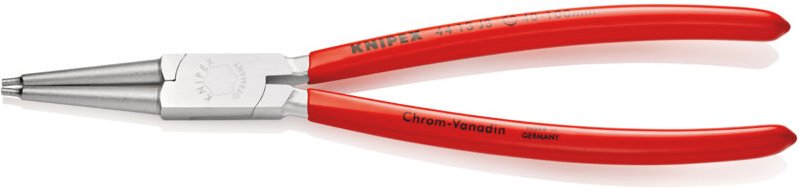 44 13 J3 Sicherungsringzange für Innenringe in Bohrungen mit Kunststoff überzogen verchromt 225 mm