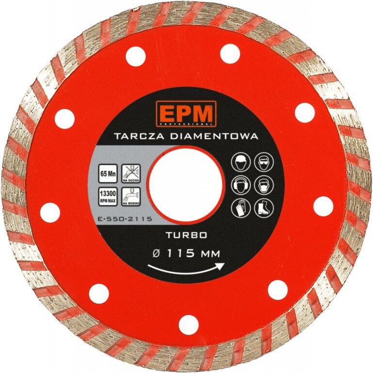 Turbo-Diamantscheibe 125 Mm - E-550-2125