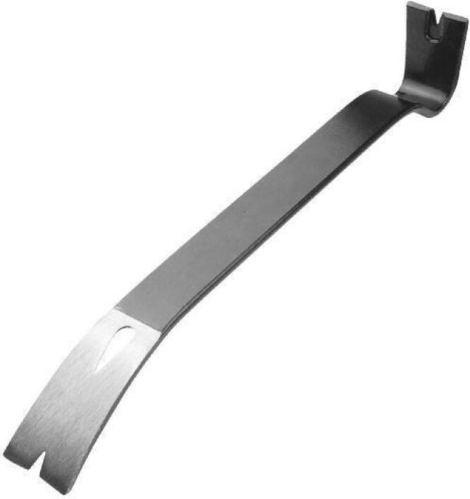 FLACHER ZIMMERHEBEL 375x35x6mm (375x35x6mm) TOLSEN