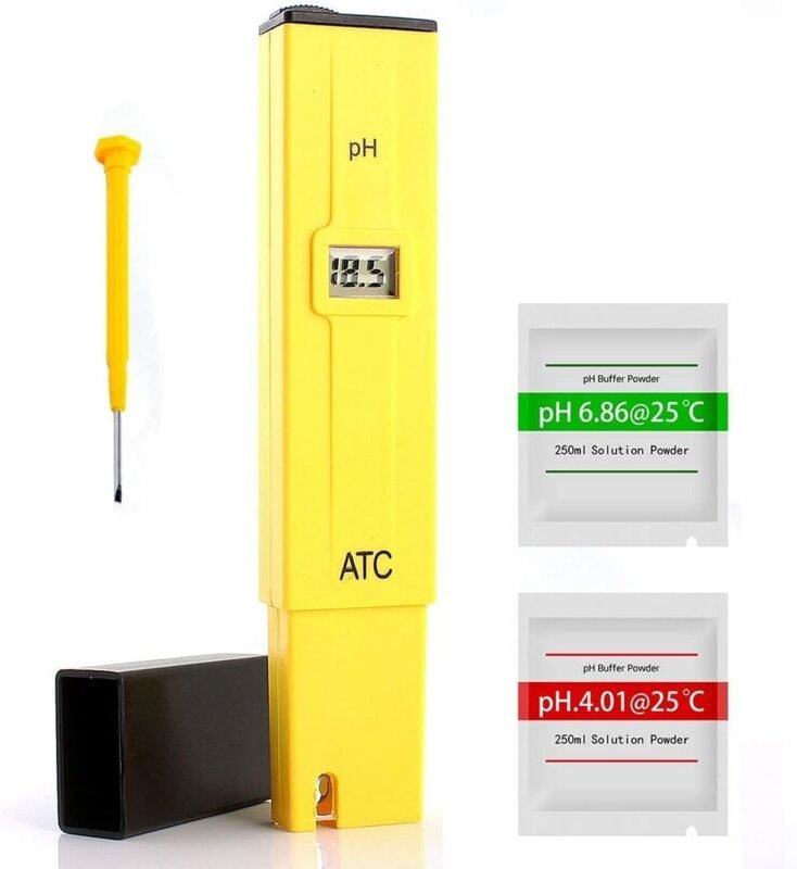 Digitales PH-Messgerät, professioneller pH-Tester, elektrisches digitales Taschen-PH-Messgerät, Wasser-Hydrokultur-Tests...