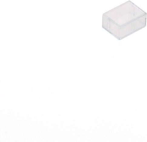Efectoled - Endkappe für LED-Streifen silicone flex smd & cob Breite 10mm Transparent