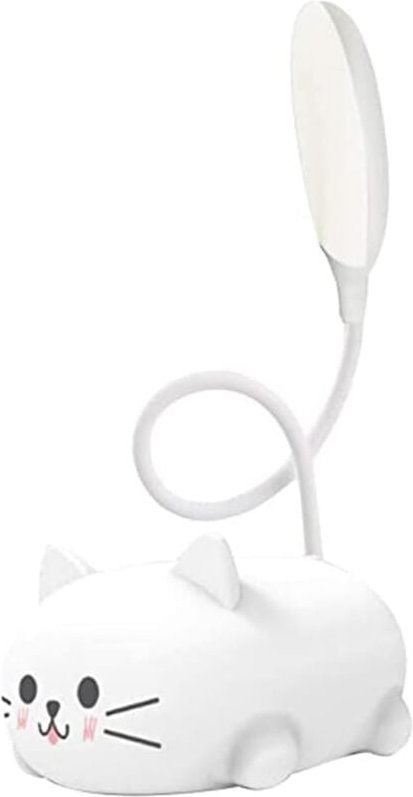 Ersandy - Minimalistische Nachttischlampen, Kinder-LED-Schreibtischlampe für Kinder, Schüler, Lernen, Augenschutzlampe, ...