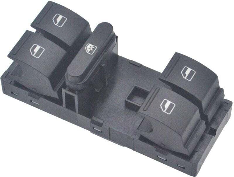 Ymyny - Fensterheber-Steuerschalter, elektrischer Fensterheberknopf 1K4959857B für Jetta Golf Polo Passat Caddy T-iguan ...