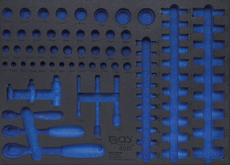 Werkstattwageneinlage 3/3 leer für Art. 4015