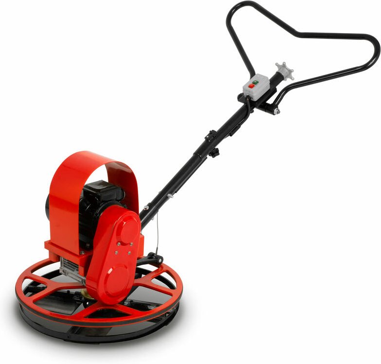 Flügelglätter Betonglätter Estrichglätter elektrisch 2200W, Inkl. Glättteller, Durchmesser 60cm, Elektromotor 230V, zum ...