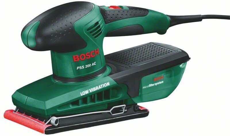 Pss 200 a Exzenterschleifer - 200 w 92X182 mm - 0603340000 - Bosch