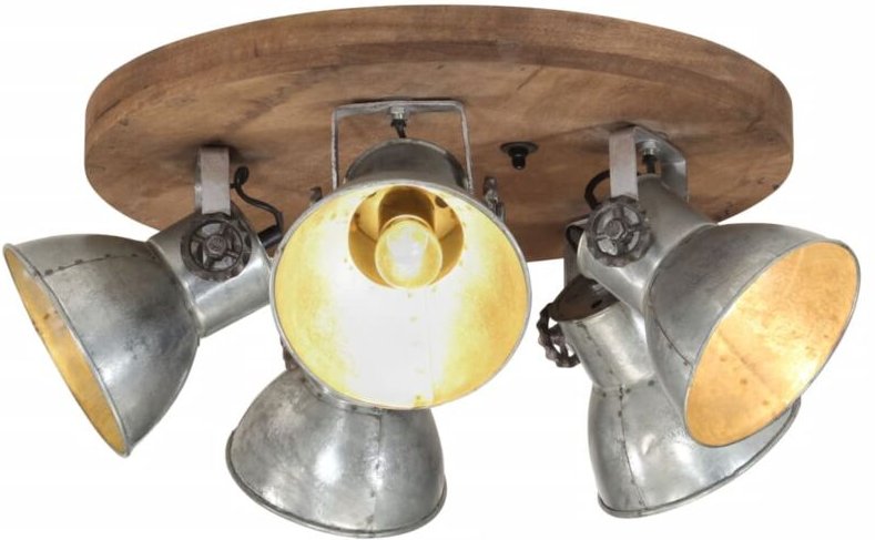 Thumbnail - Deckenleuchte 25 W Vintage-Silbern 50x50x25 cm E27 vidaXL