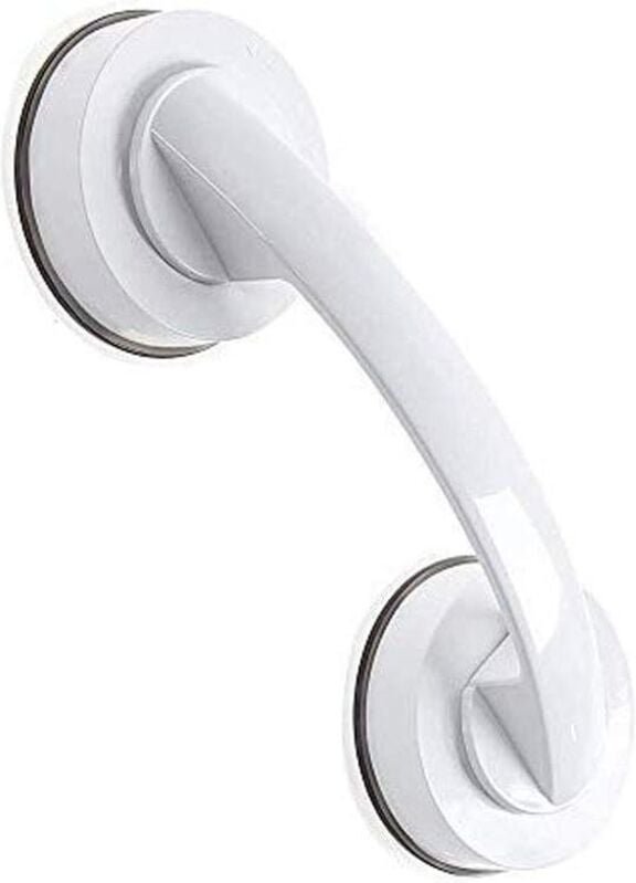 Super Power Saugnapfgriff, helfender Griffgriff, Handlaufzieher für Badezimmer, Dusche, Schrank, Minikühlschrank (weiß)