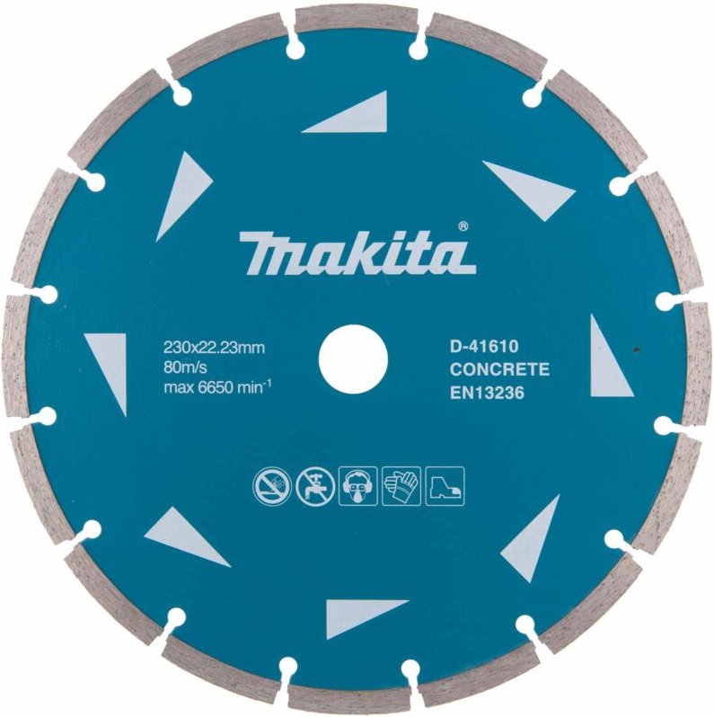 Zubehör - Diamanttrennscheibe Beton 230x22,2 mm D-41610 - Makita
