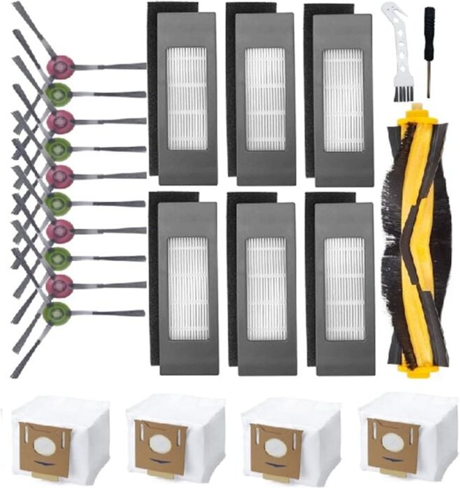 Ersatzzubehör für ozmo 920, 950, T5, T8, T8 , Pure, T9, T9 Roboterstaubsauger