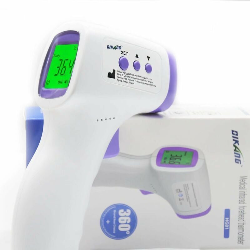 Medizinisches Thermometer, berührungsloses digitales Thermometer für Erwachsene und Babys mit LCD-Stirnthermometer