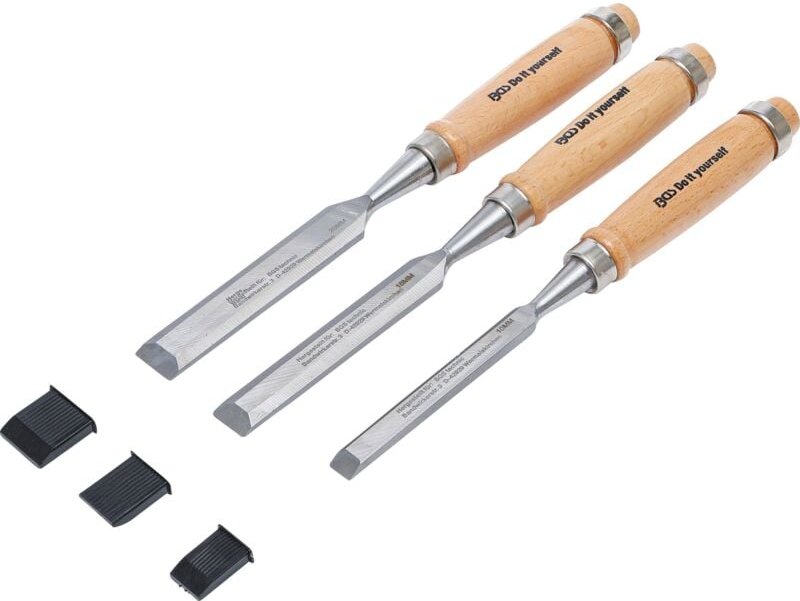 Bgs Technic - Stechbeitel-Satz 10 / 16 / 20 mm 3-tlg.