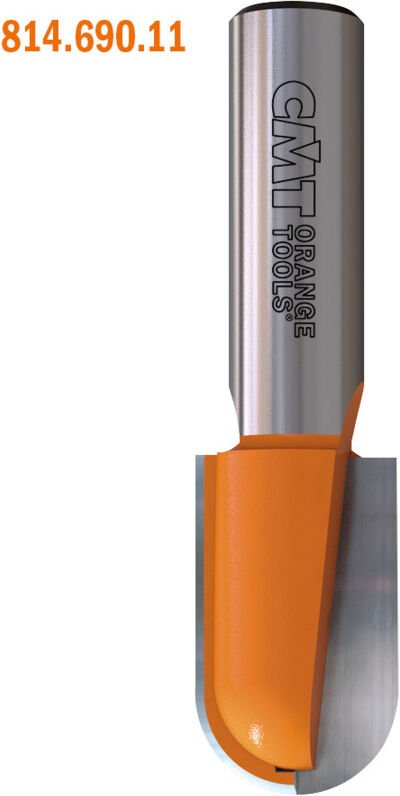 814.190.11 Konvex-Radiusfräser Hw Z2 S=6.35 D=19 R=9.52 Rh