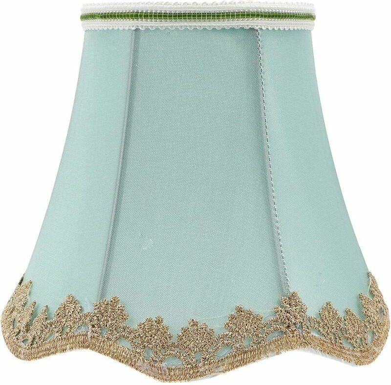 Lampenschirm zum Aufstecken auf Glühbirne, Lampenschirm aus Fassstoff, Schutzschirm für Tischlampe, Kronleuchter, Wandla...