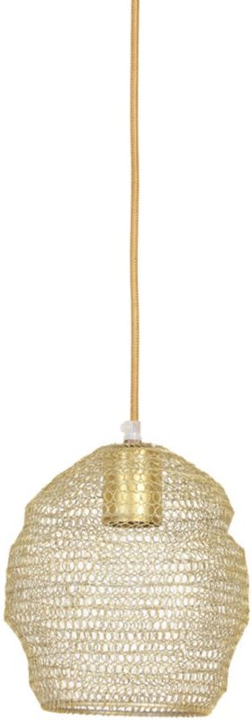 Light&living - hängeleuchte - Nola - gold - metall - E27 -
